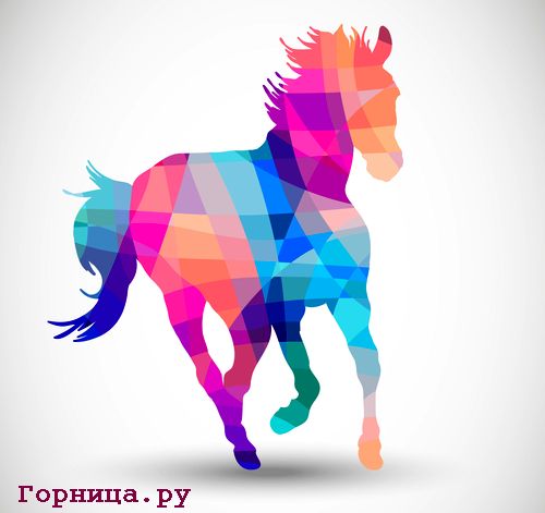 Август - лошадь