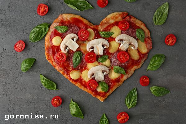 Вкусное тесто для домашней пиццы. Простой рецепт  https://gornnisa.ru/