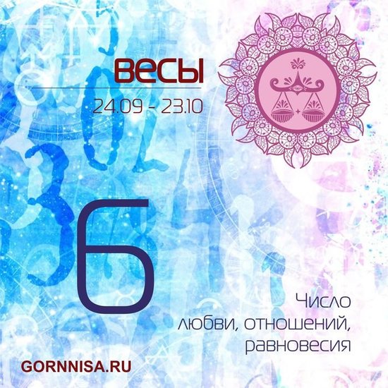 Весы 24.09 - 23.10 - gornnisa.ru