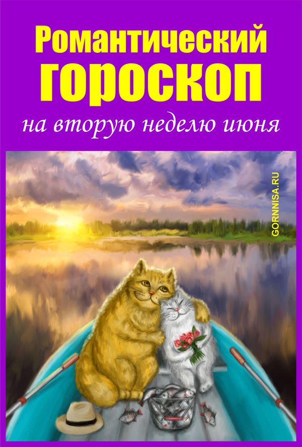 Романтический гороскоп на вторую неделю июня - https://gornnisa.ru