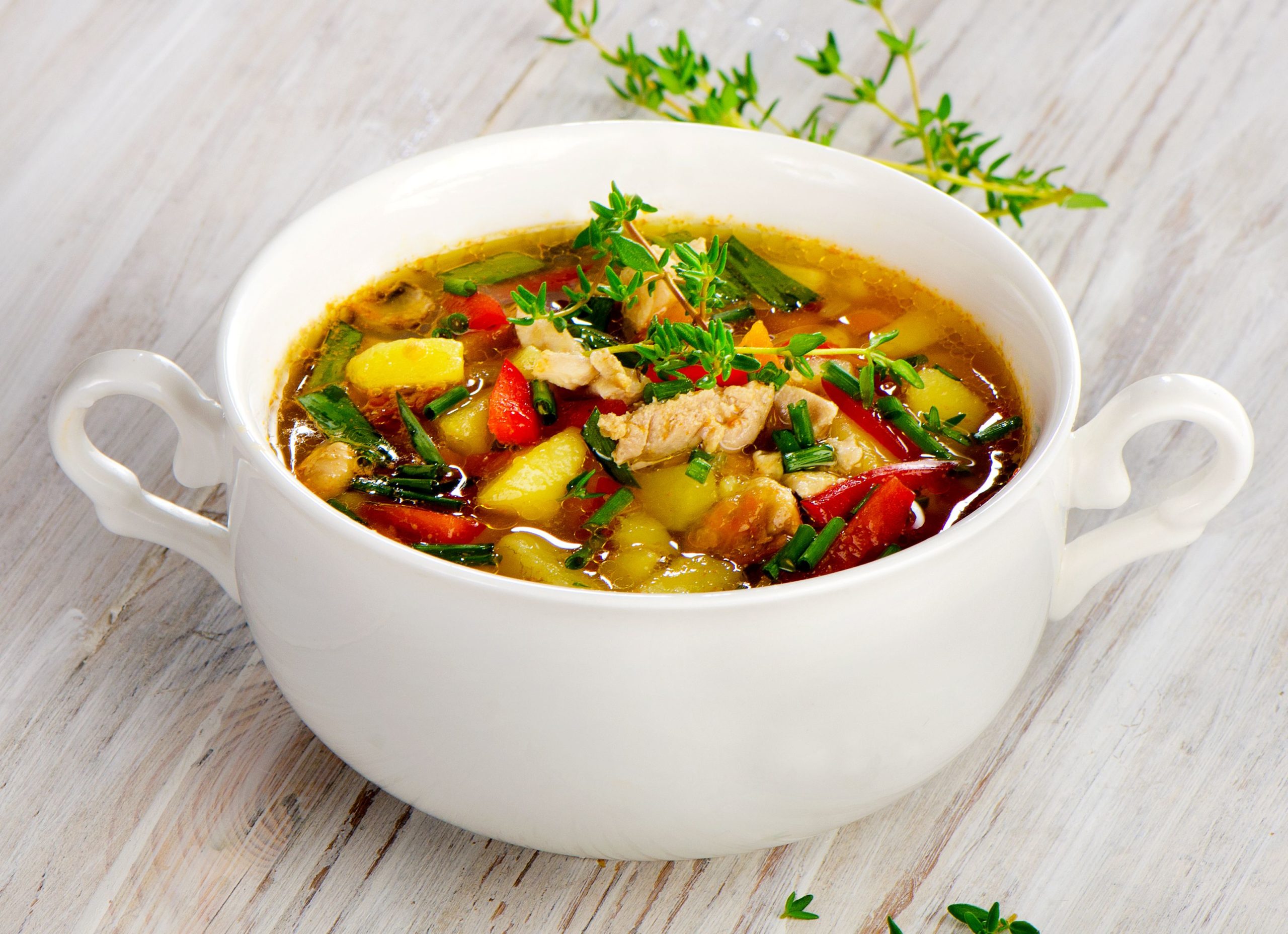 Рецепты овощных супов с фото простые и вкусные