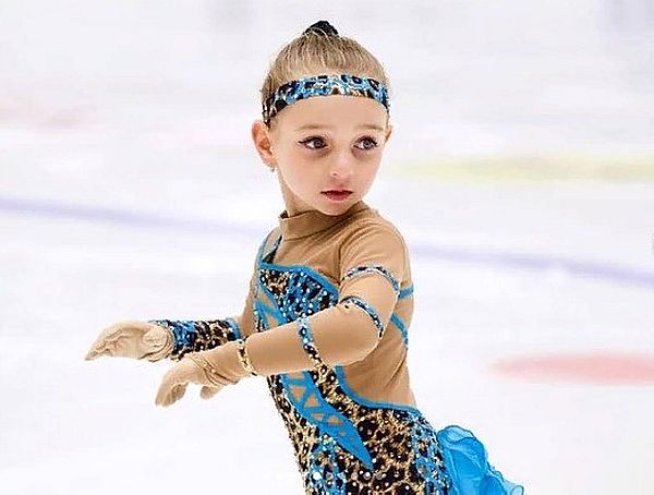 Надя Пескова на соревнованиях