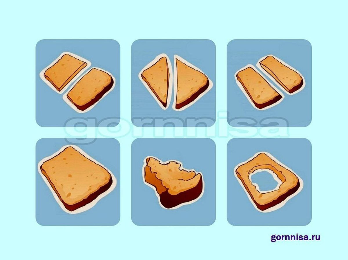 Тест на особенности личности - Как человек режет хлеб