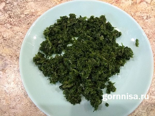 Рецепт недели - Соленая паста из черемши или зеленого чеснока https://gornnisa.ru/ Должна получиться вот такая смесь