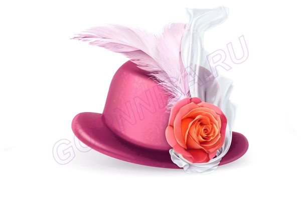 #5 Розовая шляпа