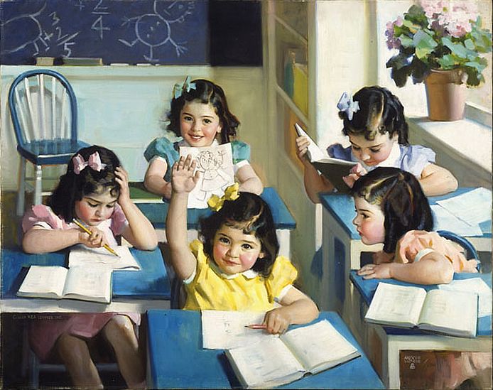 Уильям Эндрю Лумис (1892-1959) художник-иллюстратор  Картина 5
