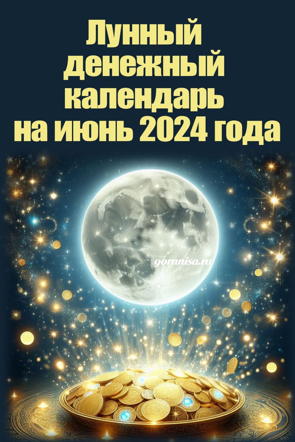 Лунный денежный календарь на июнь 2024 года